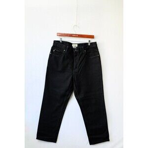 L.L. Bean Classic Fit 34" x 29" (27" actual) Black Jeans denim cotton
